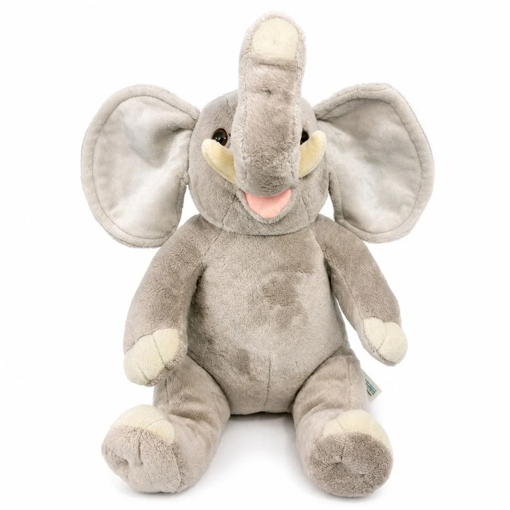 Build-A-Bear Gray Elephant Plush 16
